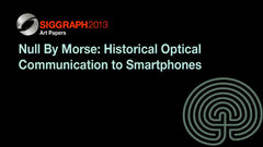 Null By Morse: Historical Optical Communication to Smartphones