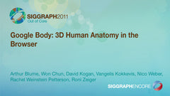 Google Body: 3D Human Anatomy in the Browser