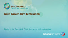 Data-Driven Bird Simulation