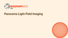 Panorama Light-Field Imaging