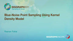 Blue-Noise Point Sampling Using Kernel Density Model