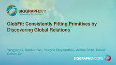 GlobFit: Consistently Fitting Primitives by Discovering Global Relations