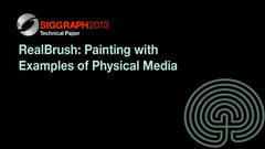 RealBrush: Painting with Examples of Physical Media