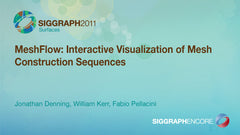 MeshFlow: Interactive Visualization of Mesh Construction Sequences