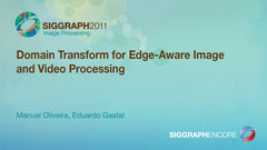 Domain Transform for Edge-Aware Image and Video Processing