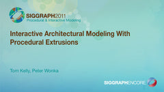 Interactive Architectural Modeling With Procedural Extrusions