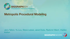 Metropolis Procedural Modeling