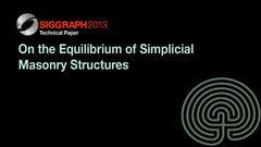 On the Equilibrium of Simplicial Masonry Structures