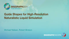 Guide Shapes for High-Resolution Naturalistic Liquid Simulation
