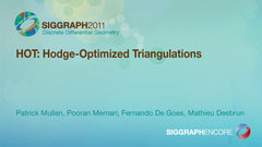 HOT: Hodge-Optimized Triangulations