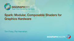 Spark: Modular, Composable Shaders for Graphics Hardware
