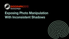 Exposing Photo Manipulation With Inconsistent Shadows