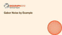 Gabor Noise by Example