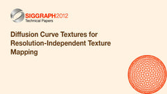 Diffusion Curve Textures for Resolution-Independent Texture Mapping