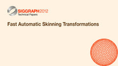 Fast Automatic Skinning Transformations