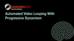Automated Video Looping With Progressive Dynamism