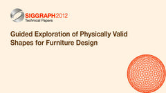 Guided Exploration of Physically Valid Shapes for Furniture Design