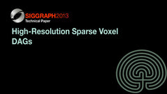 High-Resolution Sparse Voxel DAGs