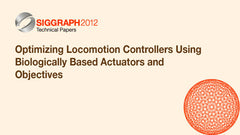 Optimizing Locomotion Controllers Using Biologically Based Actuators and Objectives