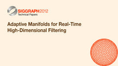 Adaptive Manifolds for Real-Time High-Dimensional Filtering
