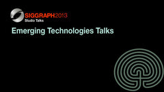 Emerging Technologies Talks