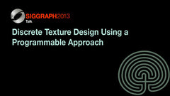 Discrete Texture Design Using a Programmable Approach