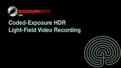 Coded-Exposure HDR Light-Field Video Recording