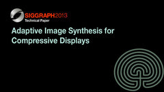 Adaptive Image Synthesis for Compressive Displays
