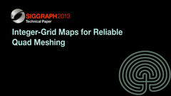 Integer-Grid Maps for Reliable Quad Meshing