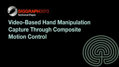 Video-Based Hand Manipulation Capture Through Composite Motion Control