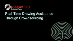 Real-Time Drawing Assistance Through Crowdsourcing