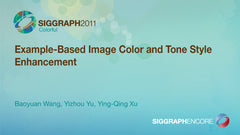 Example-Based Image Color and Tone Style Enhancement