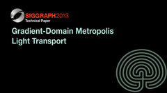 Gradient-Domain Metropolis Light Transport
