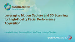 Leveraging Motion Capture and 3D Scanning for High-Fidelity Facial Performance Acquisition