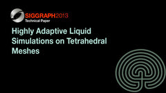 Highly Adaptive Liquid Simulations on Tetrahedral Meshes