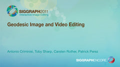 Geodesic Image and Video Editing