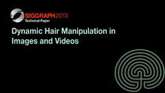 Dynamic Hair Manipulation in Images and Videos