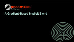 A Gradient-Based Implicit Blend