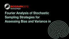 Fourier Analysis of Stochastic Sampling Strategies for Assessing Bias and Variance in Integration