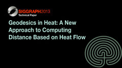 Geodesics in Heat: A New Approach to Computing Distance Based on Heat Flow
