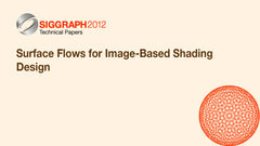 Surface Flows for Image-Based Shading Design
